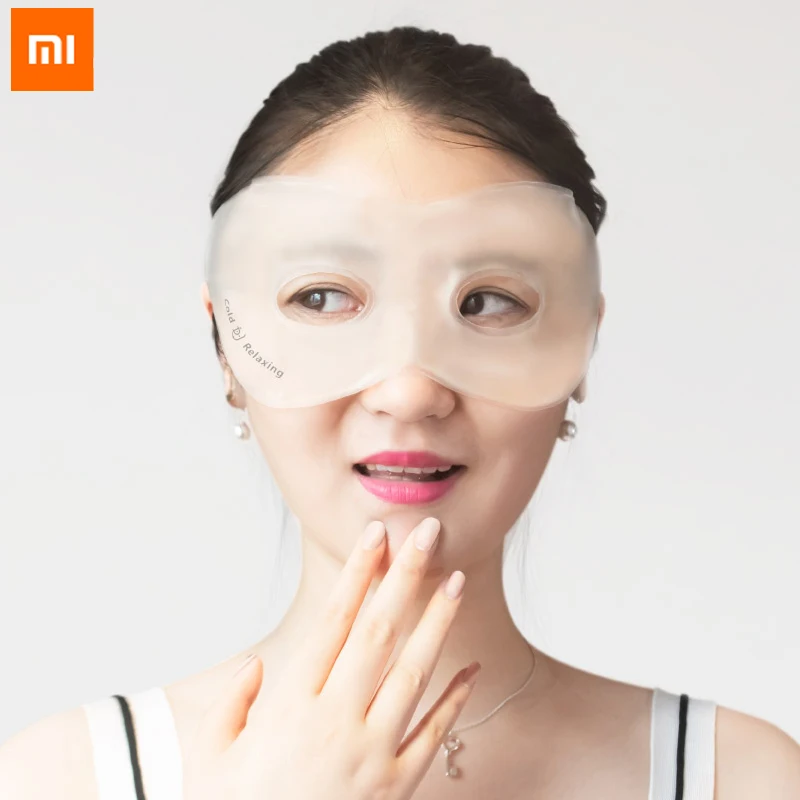 

Xiaomi Youpin Ice Eye Mask Sleep Mask Fatigue Relief Remove Dark Circles Cold Eye Mask Cooling Eyes Care Relaxing Gel Eye Pad