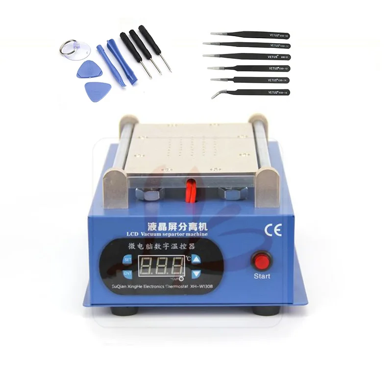 

LY 947V.3 LCD Separator Repair Machine With Tweezers Screen Kit For 7 inch iPhone Samsung with Cutti