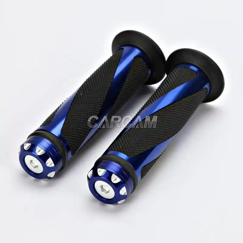 Синяя полоса 7/8 &quotруль мотоцикла ручки для Yamaha Honda Suzuki Kawasaki Triumph Buell KTM Ducati Can Am Vespa
