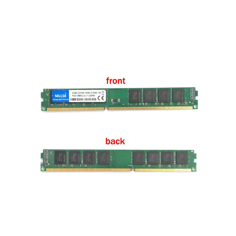 MLLSE новая герметичная Память DIMM DDR3 1333Mhz 4GB PC3-10600 для настольных ОЗУ, хорошее качество! совместима со всеми материнскими платами