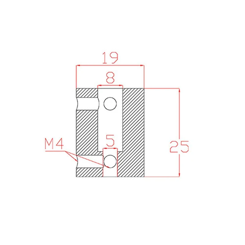 3d принтер 5x8x25 мм гибкий вал муфта шаговый двигатель Гибкая соединительная муфта вал муфты 10 размеров части