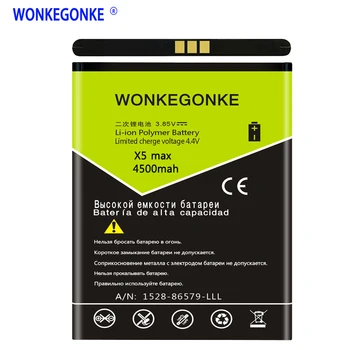 

WONKEGONKE BAT16484000 X5 Max PRO For Doogee X5 Max Battery High quality mobile phone battery with tracking number