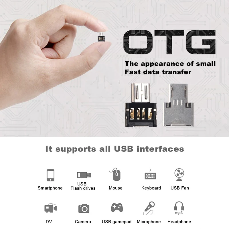 

Mini Type C OTG Connector Micro Usb OTG Jack Adapter For Smartphone Adaptateur Android Mobile Phone Jack Splitter USB Converter