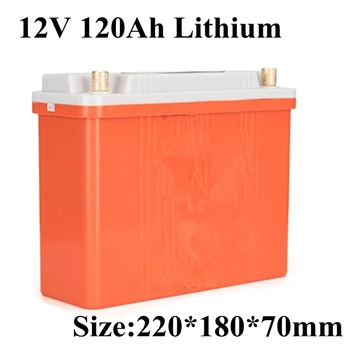 

Waterproof 12V 120AH li-ion Lithium battery BMS for large capacity polymer xenon lamp inverter outdoor lithium battery