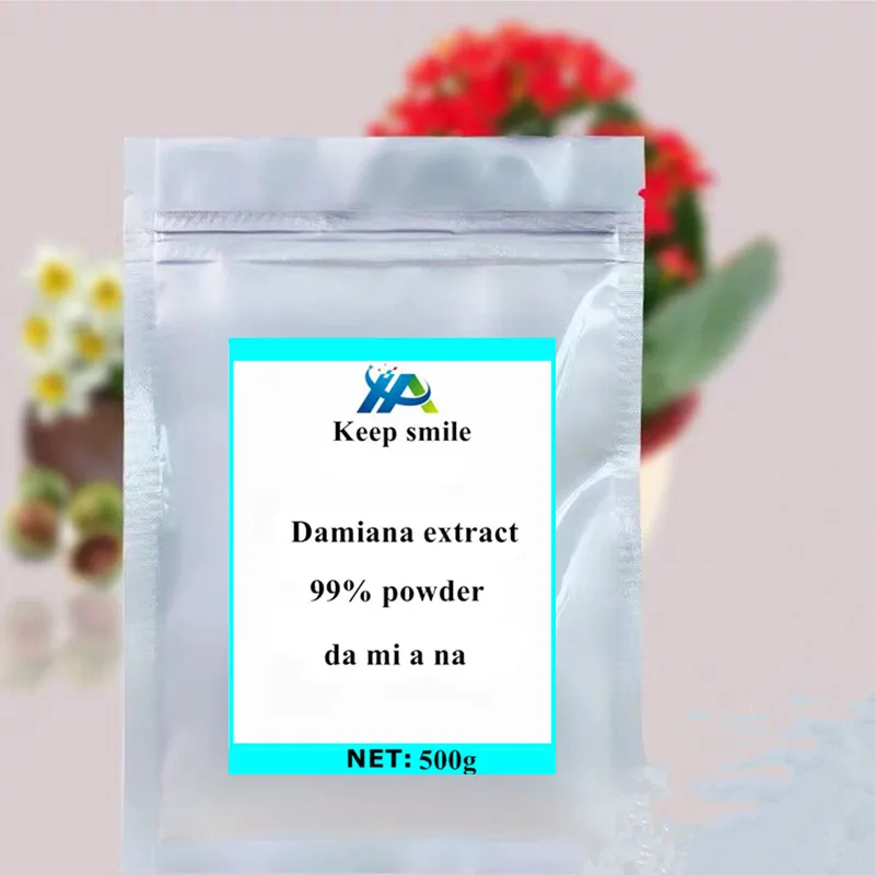 

100g-1000g Organic High Quality damiana extract powder Turnera Aphrodisiaca powder Improving sexual function Free Delivery