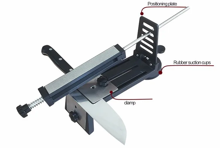 Бытовая точилка с фиксированным углом, шлифовальные ножницы, точильные пилы, шлифовальный камень с тремя алмазными камнями h3