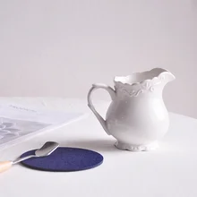 Европейский минималистичный стиль ретро послеобеденный чай керамический горшок для молока чаша синхронизации чаша горшок плюс молоко чашка молока бак 200 мл чайник