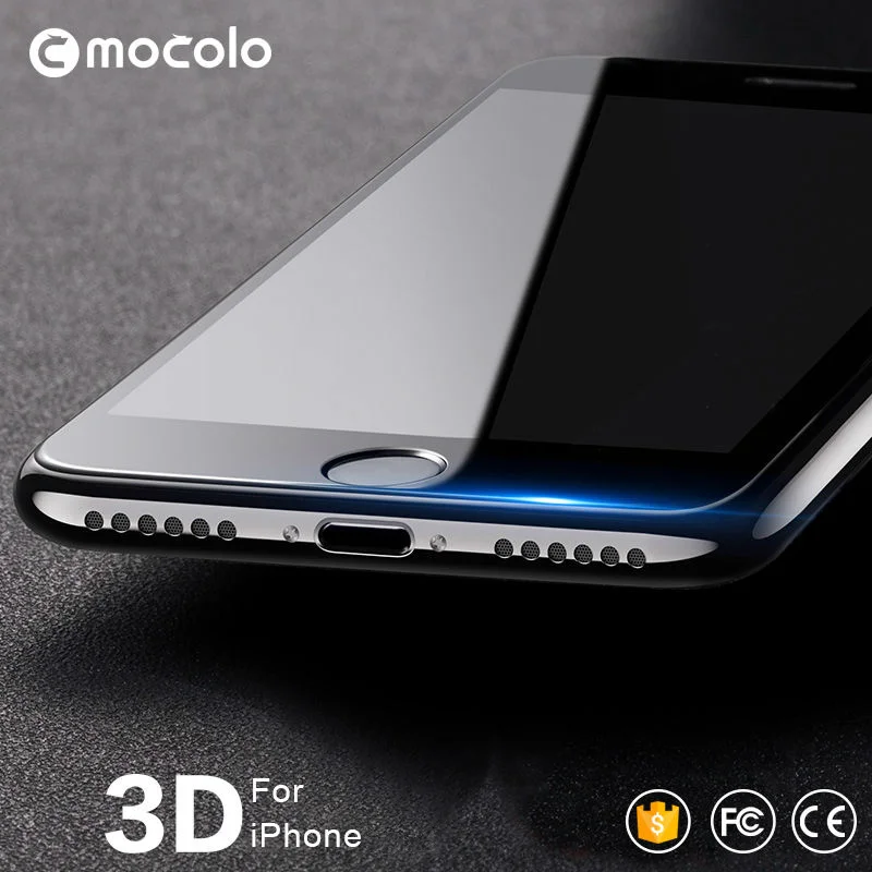 Для iPhone 8 7 6 6s защита экрана Mocolo Настоящее 3D полное покрытие 9H Закаленное стекло пленка для iPhone X Xs Max XR защита экрана