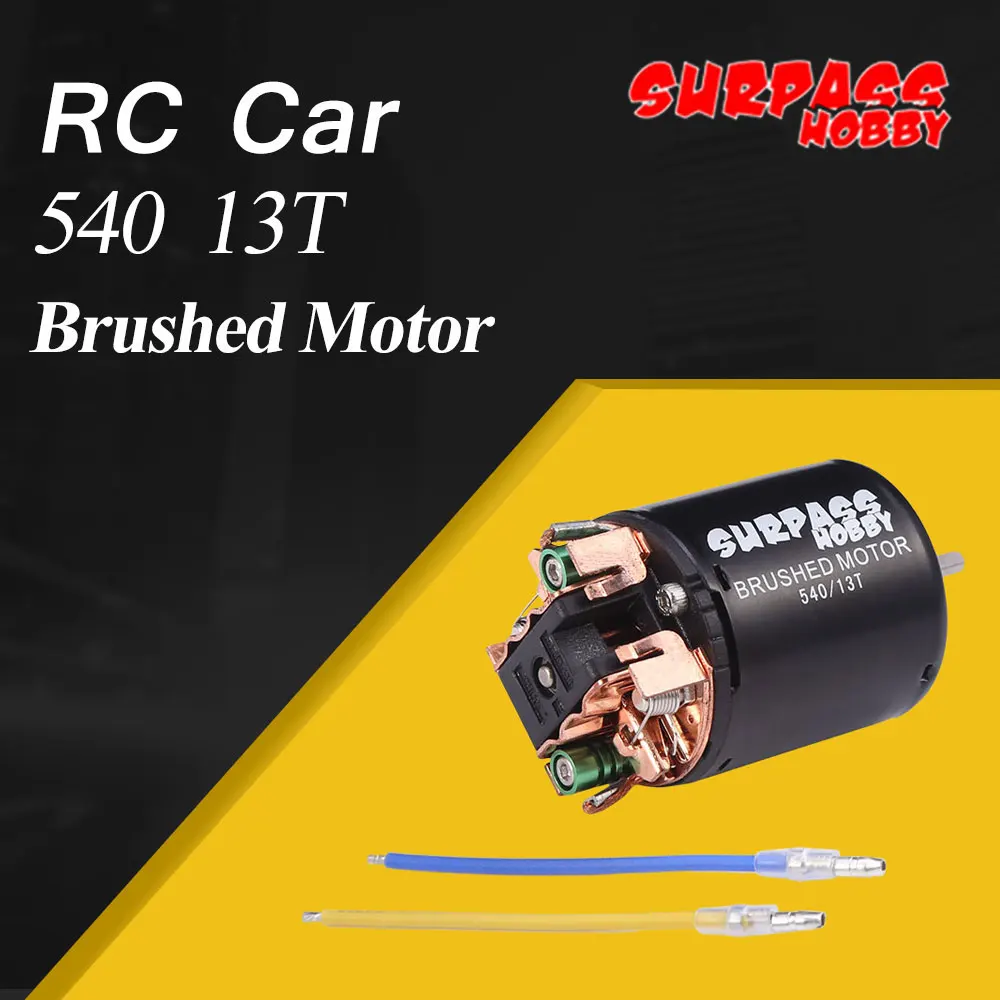 SURPASS HOBBY 540 13T 17T 21T 23T 27T 35T 45T 55T 80T матовый двигатель для 1/10 RC автомобиля HSP Tamiya FS Kyosho