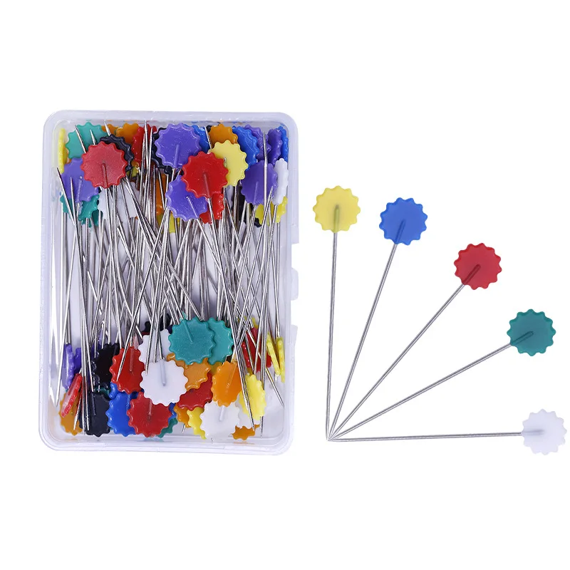 

50Pcs/set Dressmaking Pins Embroidery Patchwork Pins Accessories Tools Sewing Needle DIY Sewing Accessories Stainless Steel
