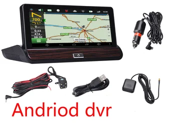 

Auto Camera 7 Inch IPS Rearview Mirror Android Dual Camera Lens Night Vision FHD 1080P Video Recorder
