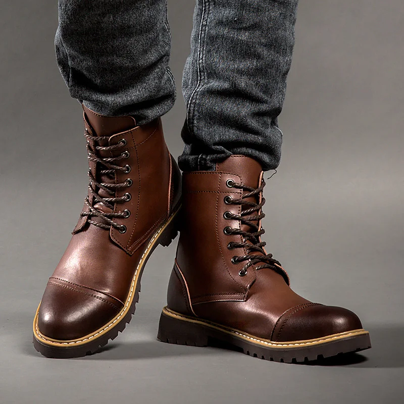 mens vintage military boots