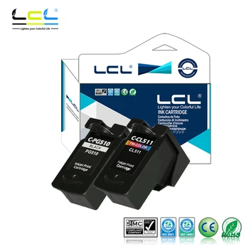 

LCL PG510 CL511 PG210XL CL211XL (2-Pack) Ink Cartridge Compatible for Canon Pixma iP2700/MP240/MP250/MP260/MP270/MP280