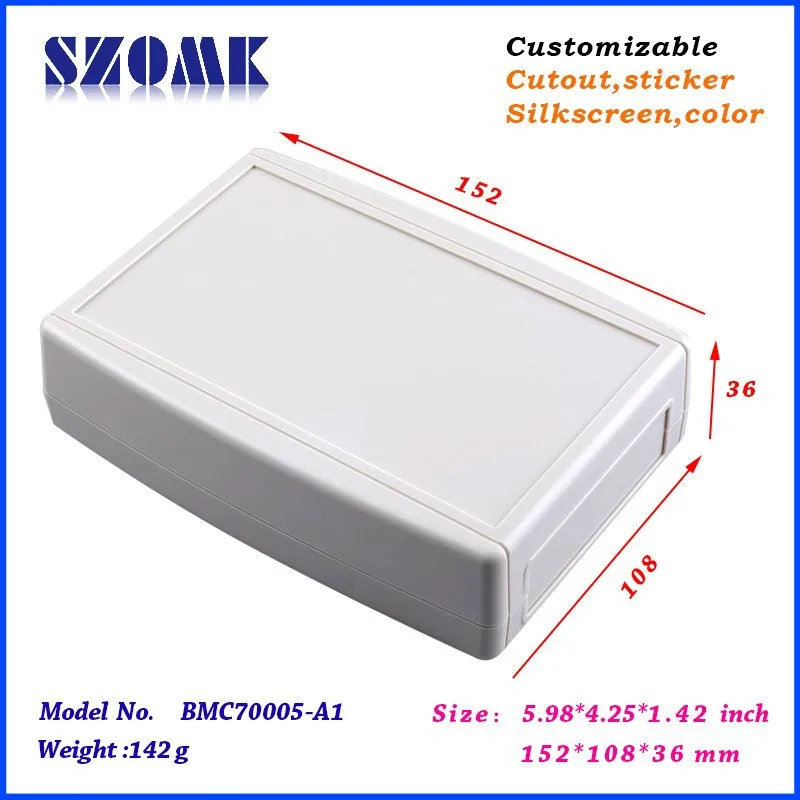 

4 pcs/lot housing electronic box electronic enclosure project box 152X108X36 mm