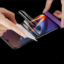 2 шт 9D Передняя Задняя мягкая ТПУ Гидрогелевая пленка для Oneplus 7T 7 Pro 6T 6 5T 3T HD полное покрытие защитная пленка Nano не стекло