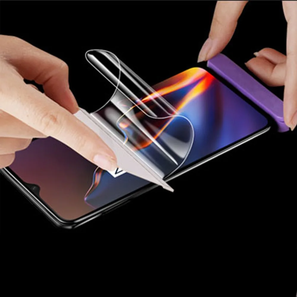 

2PCS New 9D Soft TPU Nano Front & Back Hydrogel Film For Oneplus 6T 6 5 5T 3 3T HD Full Cover Screen Protector Film Not Glass