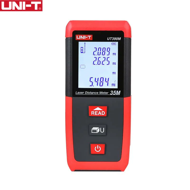 UNI-T UT390M Laser Meter Rangefinder Hunting 0.05-35M Min unit 1mm tape measure ruler Roulette tester tools