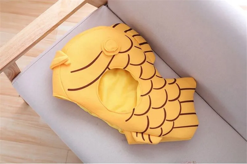 Животного лещ snapper Taiyaki Косплей костюмы Аксессуары Шляпы Плюшевые игрушки для взрослых и детей творческой фантазии шапка фото реквизит