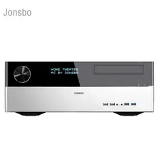 Jonsbo G3 шасси для HTPC горизонтальный компьютер ATX шасси HTPC Гостиная Компьютерные чехлы
