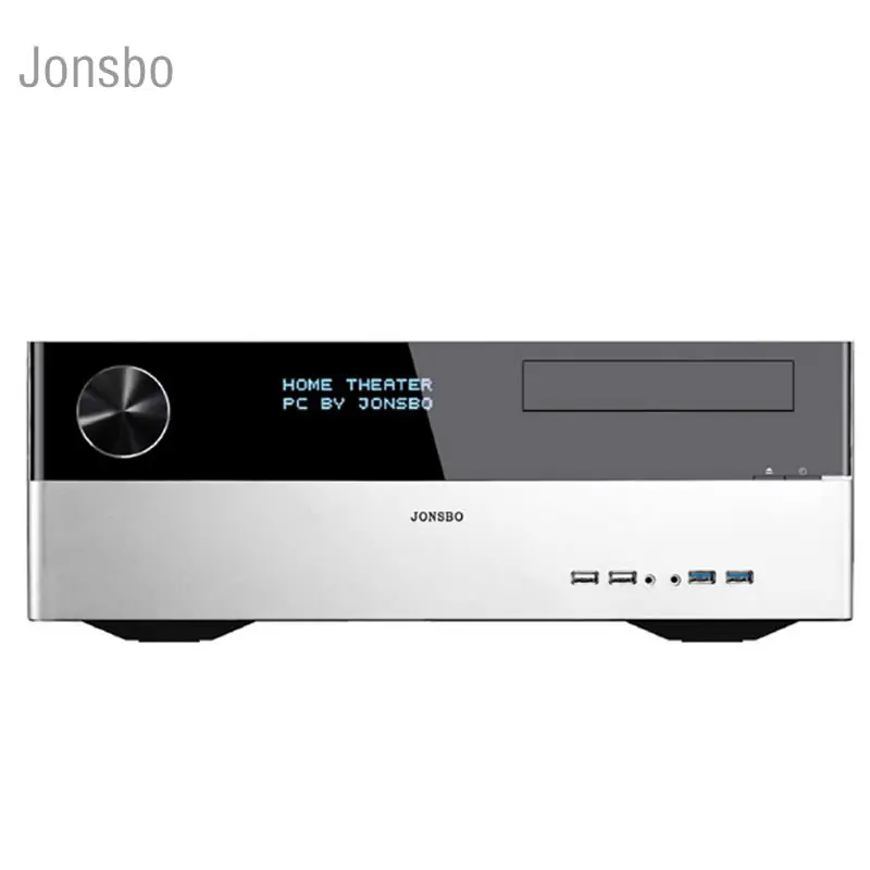 Jonsbo G3 шасси для HTPC горизонтальный компьютер ATX корпус Гостиная Компьютерные