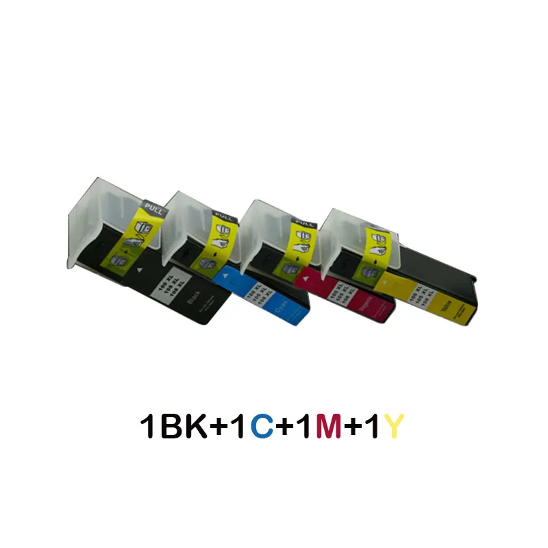 4x совместимый чернильный картридж для принтера Lexmark 100 100XL 108XL S305 S405 S505 S605 Pro205 Pro705
