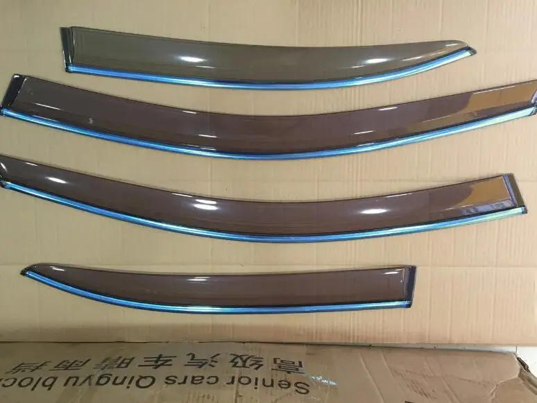 Для Mercedes Benz W204 C180 C260 2007 2014 4 шт. Автомобильная дверь окно ветровой козырек