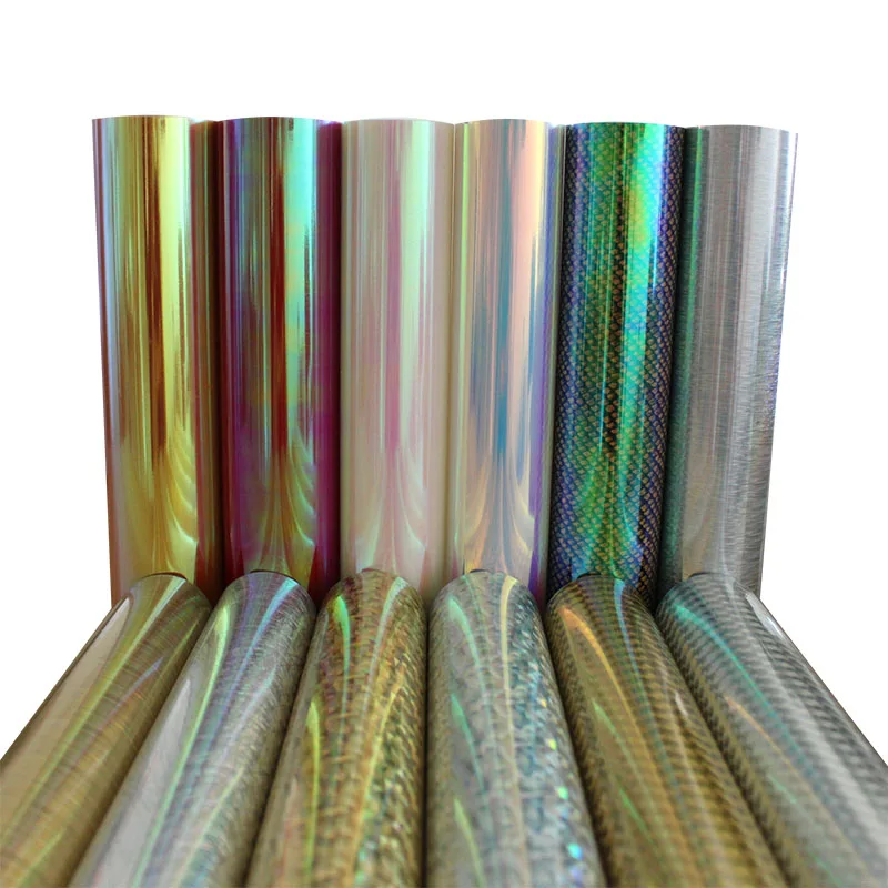

Free shipping 1 sheet 10"x40"/25cmx100cm Snake skin Colorful Heat Transfer Vinyl Hologram PVC Press Tshirt Iron On HTV DIY