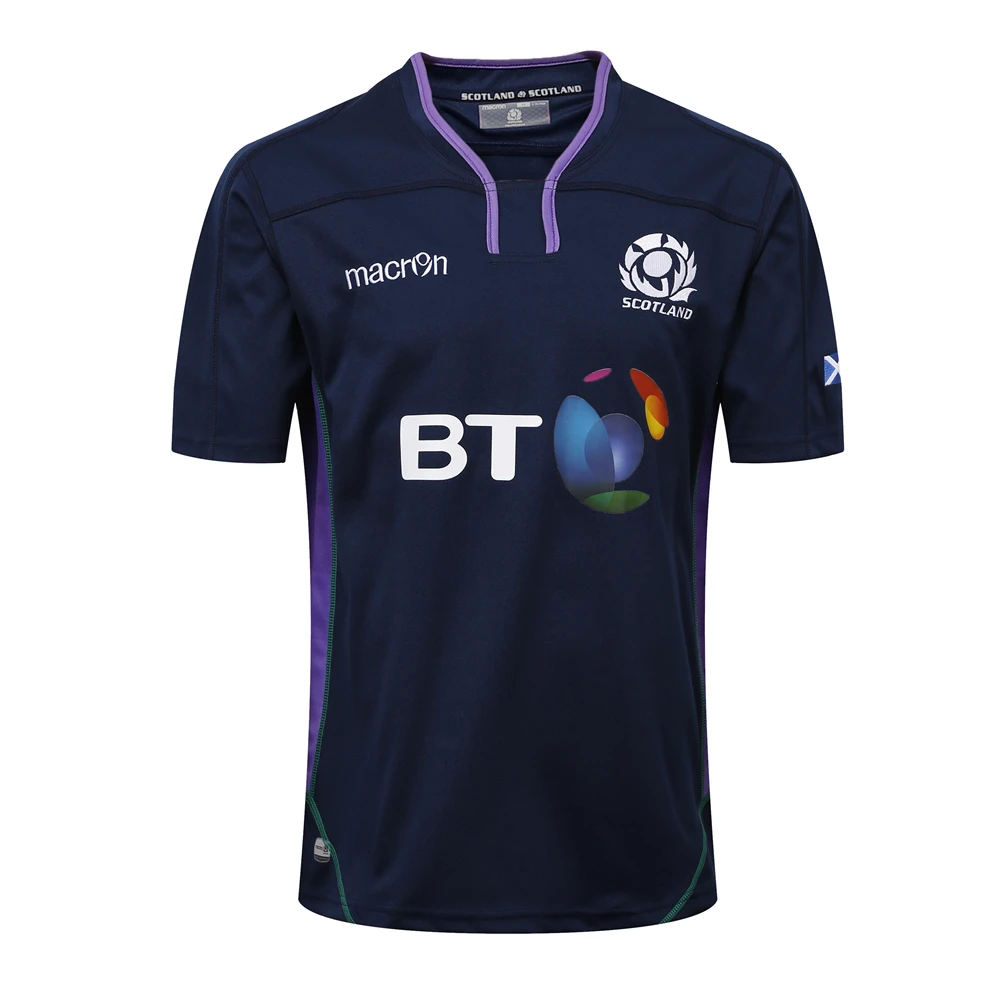 

2019 Scotland home Rugby Jerseys SCOTLAND RUGBY jersey M18 HOME PRO SHIRT s-3xl