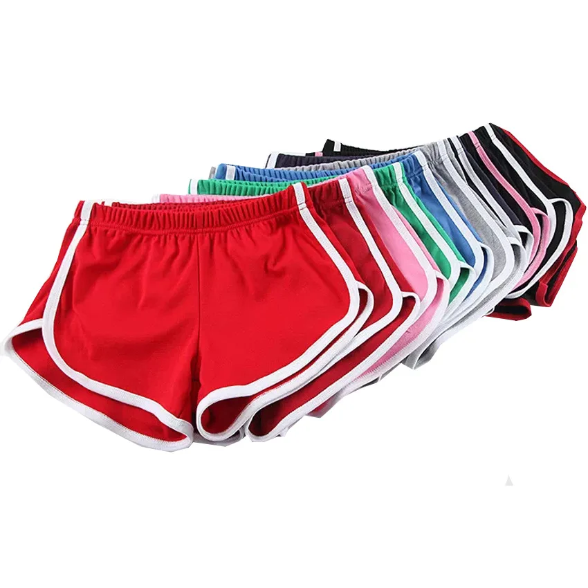 Koop 2018 Candy Gekleurde Retro Sexy Stretch Shorts Womens 13 kleuren Causale Losse Strand Hotpants Gratis Verzending