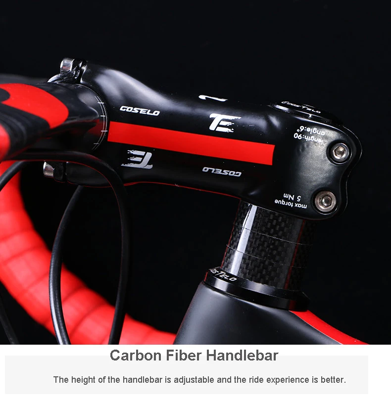 Best 700C carbon fiber road bike carbon fiber frame 22 speed variable speed kit professional competition bicycle electronic DI 19 Best 700C carbon fiber road bike carbon fiber frame 22 speed variable speed kit professional competition bicycle electronic DI 19