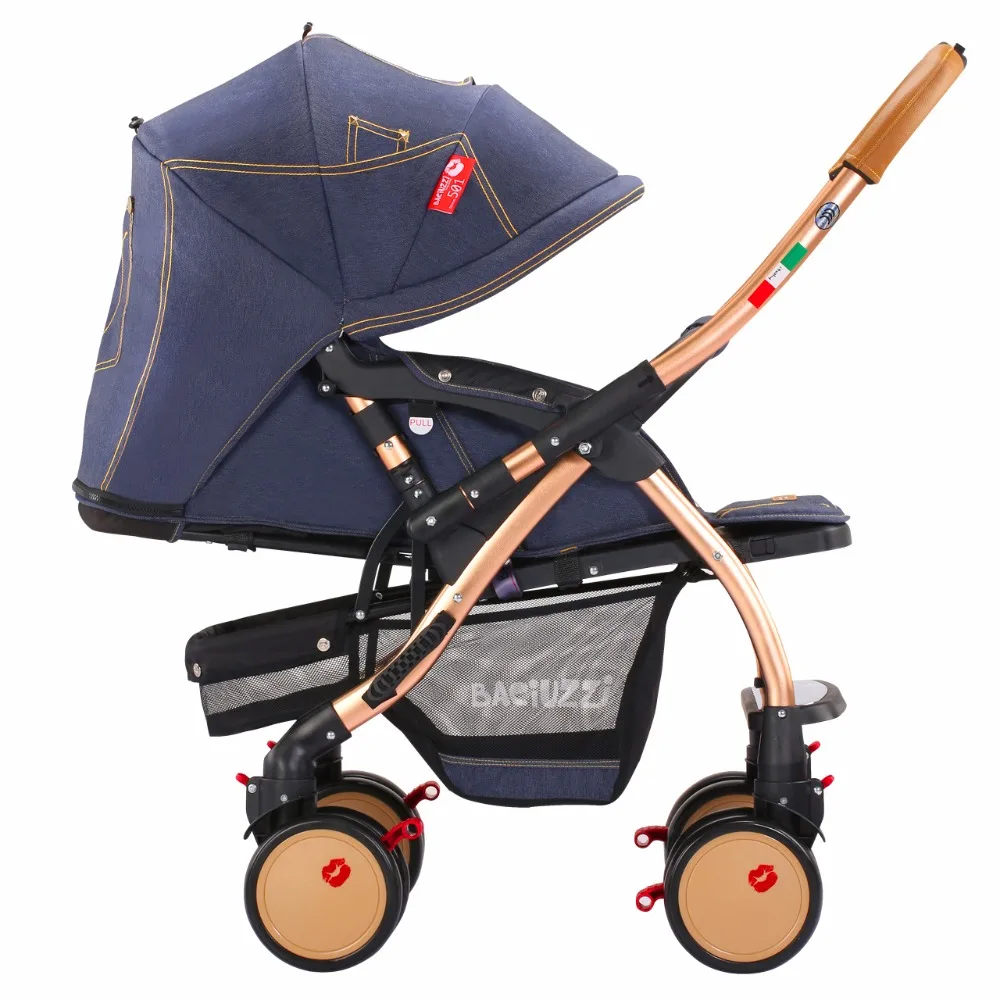 

Baby Stroller With Certification EN 1888. CE. AS. GS, High-quality Pushchair , Bidirectional & Folding Jeans Child Car