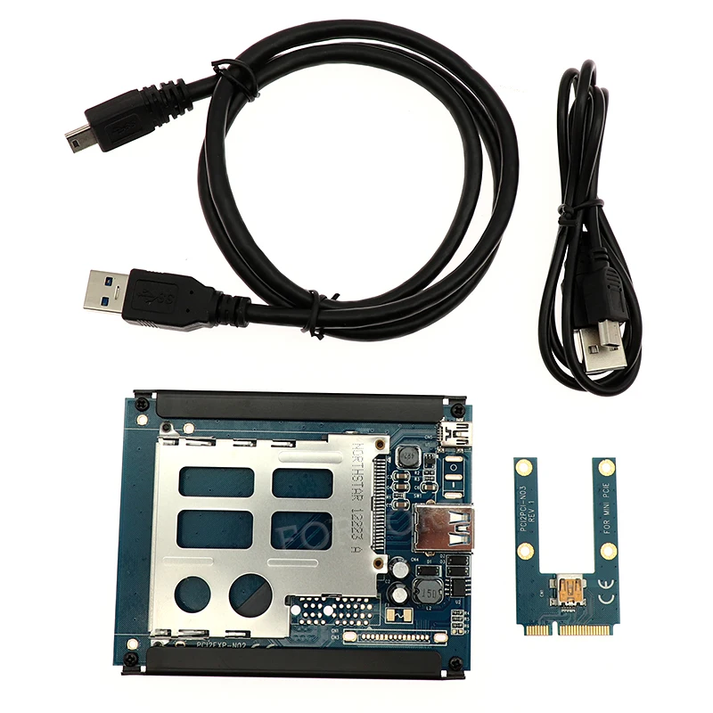 Half / Full Size Mini Pcie Usb 2.0 To Expresscard 54 / 34 Slot Adapter