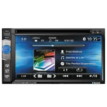АВТО 6.2 В Автомобильный GPS Видео Плеер DVD С Сенсорным Экраном Bluetooth стерео Радио Автомобильный MP5 Аудио USB Электроника Авто В Тире JAN22