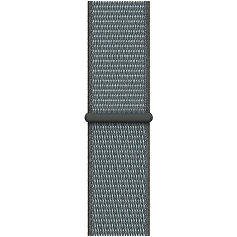 Laforuta Нейлон для Apple Watch Band Series 5 40мм 44мм iWatch Ремешок Спортивные браслеты с петлями 38мм 42мм Для серии 4/3/2/1 Женщины Мужчины - Цвет ремешка: 6-StormGray