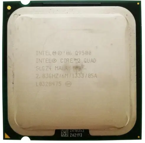 Процессор intel core 2 Q9500 lga Socket 775 (2 83 ГГц/6 Мб кэш/FSB 1333) q9500|Процессоры| |