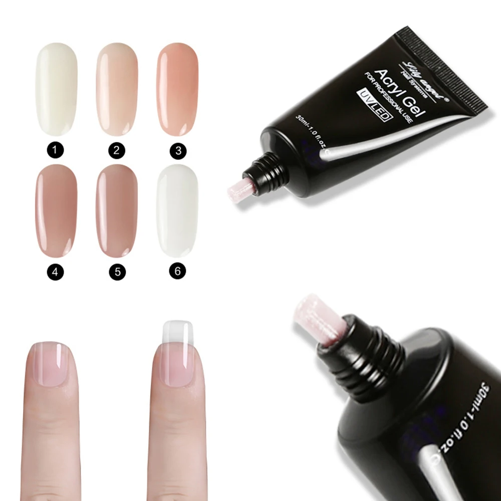 

Fashion Professional Gel Varnish Nail Extensions Acryl Gel Poligel Nail Art Polygel Nails Set