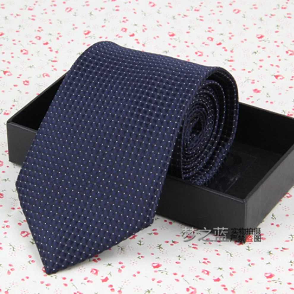 Дешевые Галстуки пледы маленький горошек черный темно синий красный бордовый
