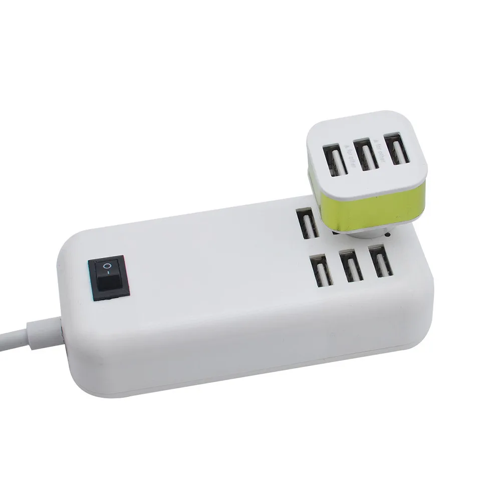 

#20/ Multi-Port Charger New 3-Port USB 2.0 Mini Rotating HUB Dispenser Adapter for PC Desktop Notebook Expansion Adapter