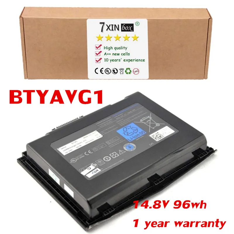 

14.8V 96wh BTYAVG1 Battery For Dell Alienware M18x M18x R1 M18x R2 Laptop Notebook Compute High Performance High Capacity