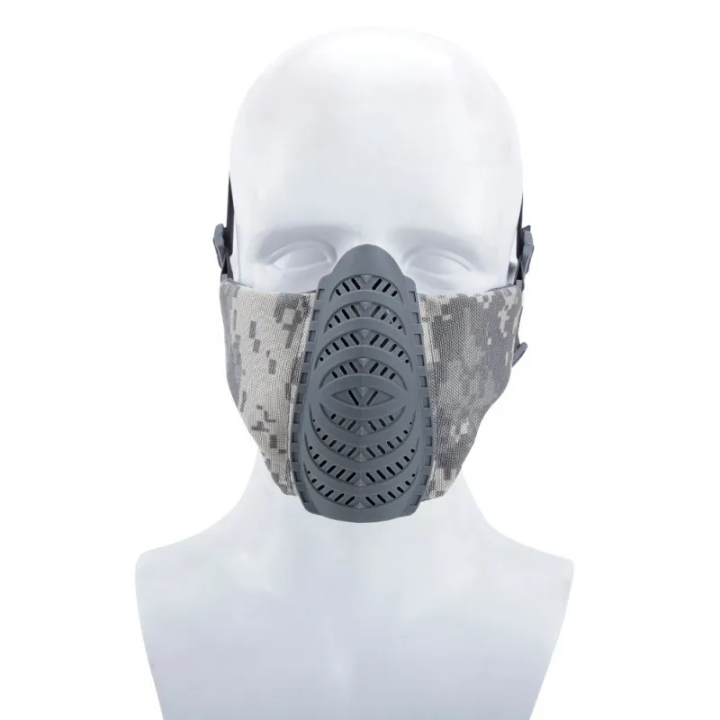 

all new injected moulded high impact protection front panel Net Mesh Mask Airsoft Half Face Mask Tactical Protective CS