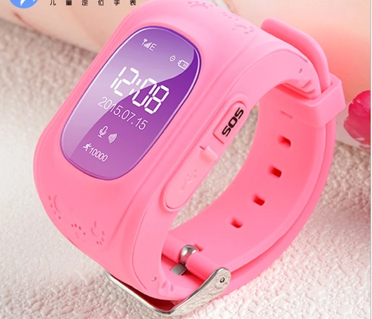 Smart Kid Safe for smart font b Watch b font Wristwatch SOS Call Location Finder Locator