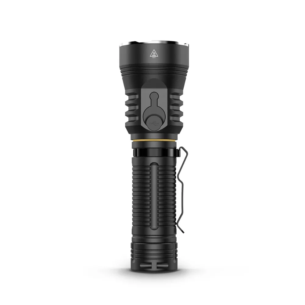 Wuben A21 USB Перезаряжаемый фонарик CREE XHP70.2 max 4200 люмен луч бросок 222 м ручной фонарь с