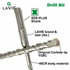 LAVIE 1pc 4 5 6 7 8 10 12 SDS Plus Hole Saw Drilling 110mm 160mm Electric Hammer Drill Bits For Wall Concrete Brick Masonry Bit ► Photo 3/5