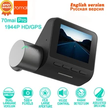 Xiaomi 70mai Pro Dash Cam Macchina Fotografica Dell’automobile DVR 1944 P HD GPS ADAS IMX335 140 Gradi FOV di Visione Notturna Voice di controllo 24 ORE di Parcheggio Monitor