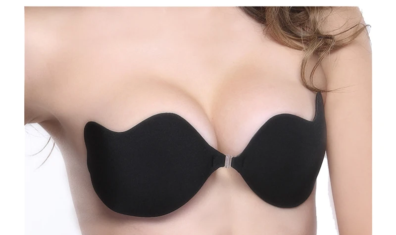 wireless bra POINTOUCH Sexy Strapless Breathable Bras Backless Women Underwear Silicone Push Up Invisible Wire Free Wedding Party Brassiere plus size bras