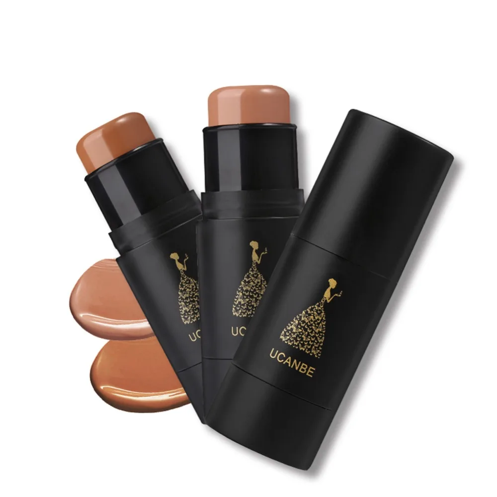 Pro Face Concealer Contour Stick Makeup Long Lasting Shimmer Bronzer