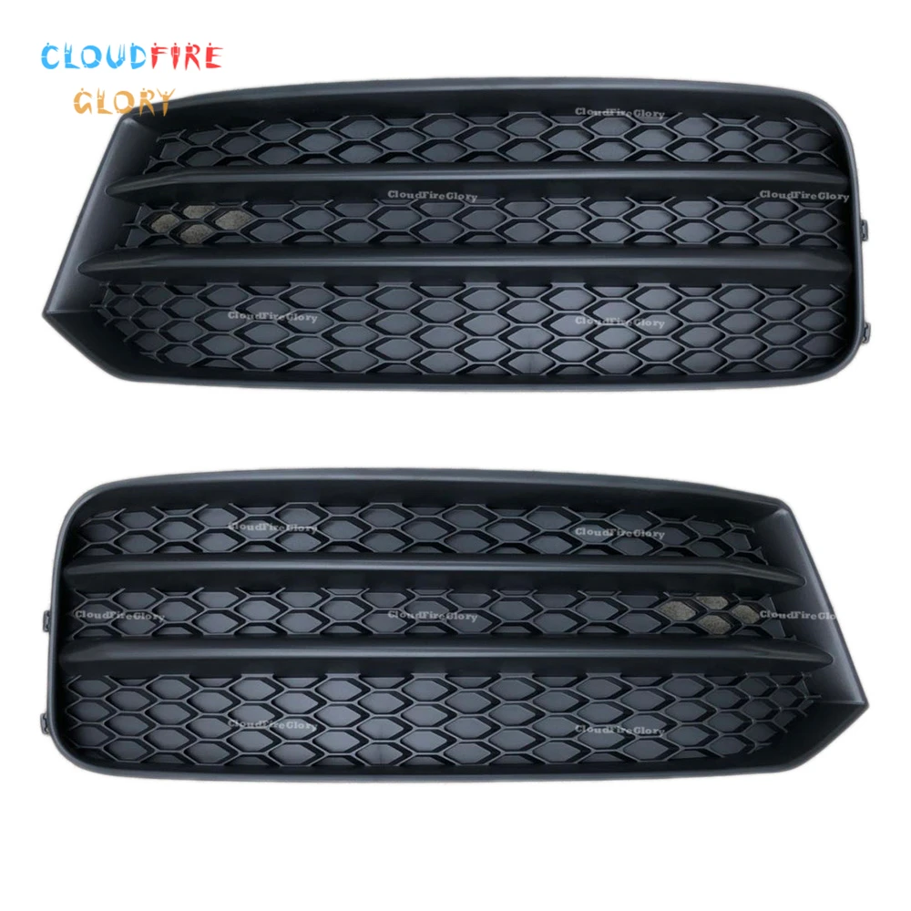 NEW AUDI A1 8X 2010-2015 FRONT BUMPER LOWER FOG LIGHT GRILL COVER PAIR SET