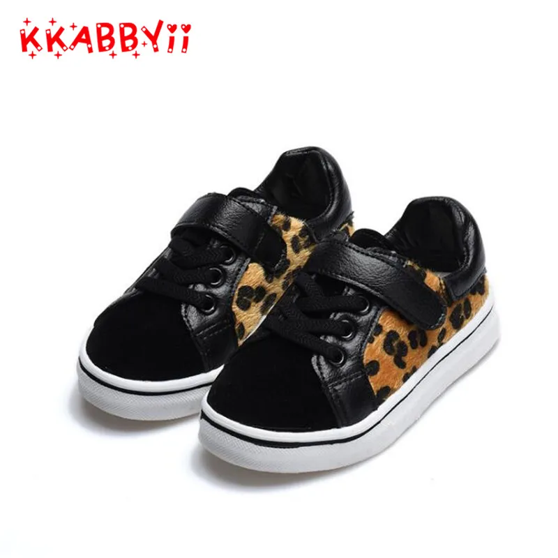 Boys Sport Sneakers Fashion Leopard Breathable Kids Children Baby