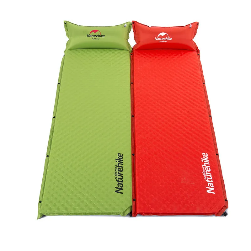 

Naturehike Inflatable camping Mattress single Portable Outdoor Moistureproof Hiking Mat Camping Bed Tent Camping Mat