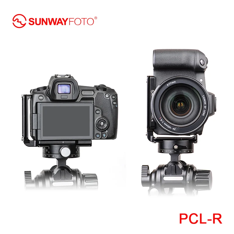 Sunwayfoto Pcl R Tripod Head Quick Release Plate For Canon Eos R